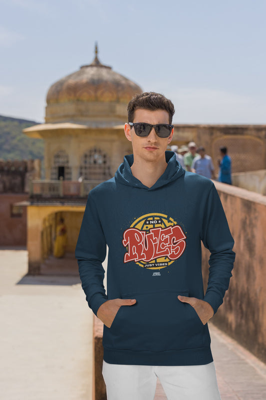 MENS NAVY BLUE HOODIES