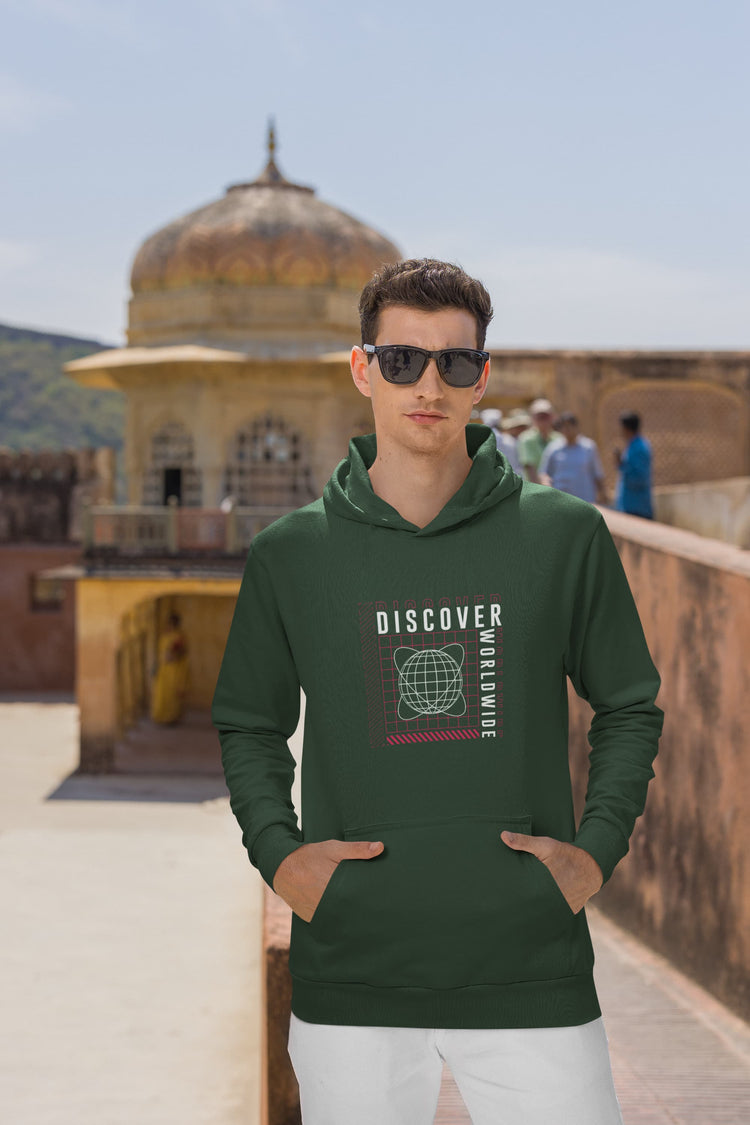 UNISEX OLIVE GREEN HOODIES
