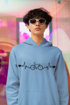 Men's Baby Blue Hoodies