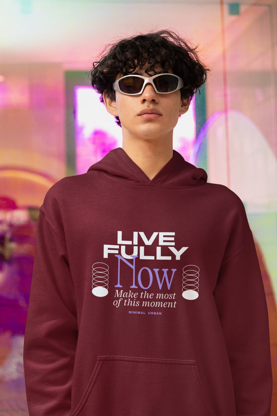 MENS MAROON HOODIES