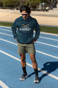 MENS NAVY BLUE HOODIES 