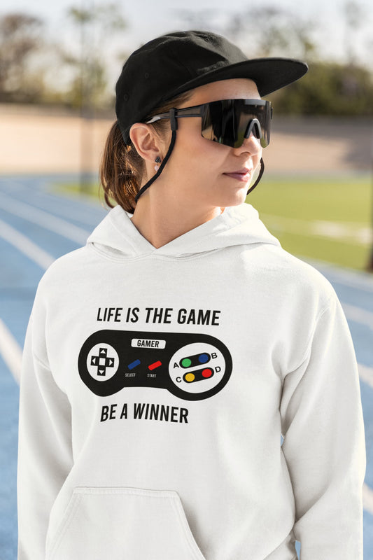 UNISEX WHITE SWEATSHIRT