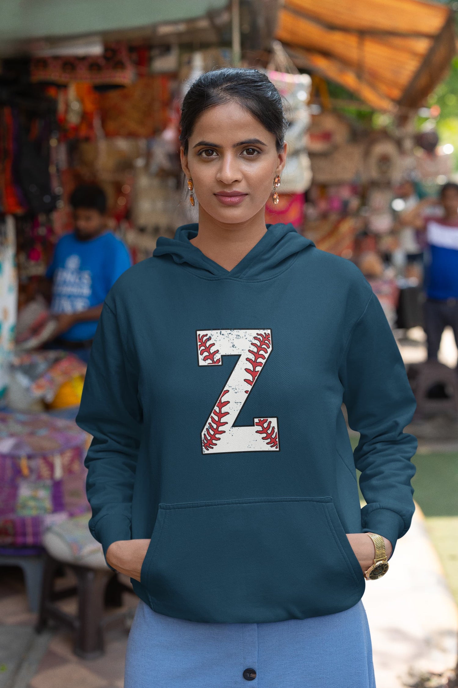 UNISEX NAVY BLUE HOODIES