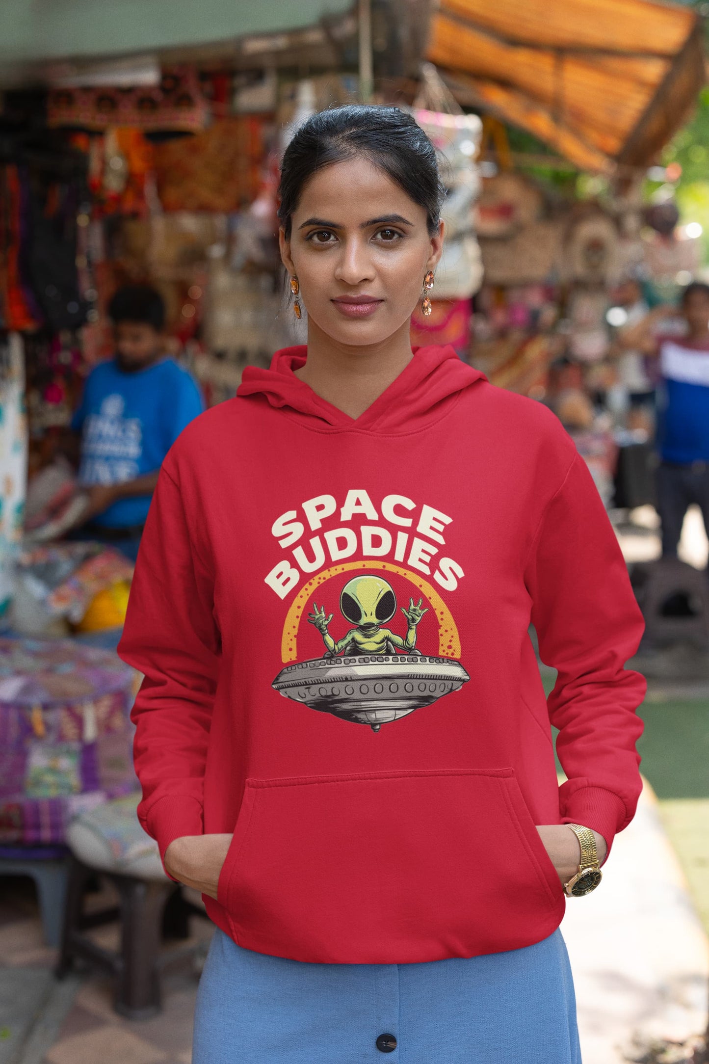 Men's Red Hoodies