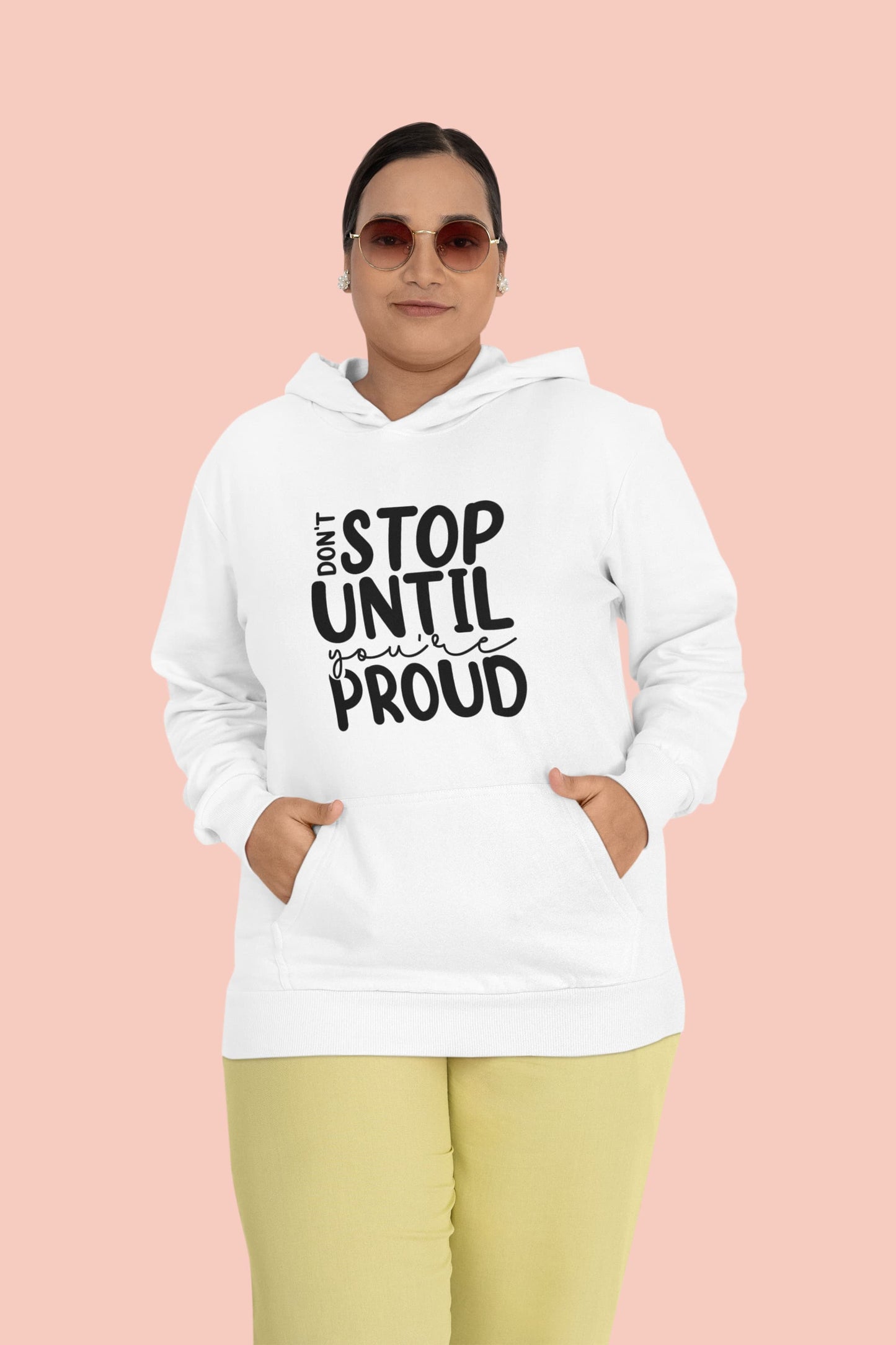 UNISEX WHITE SWEATSHIRT