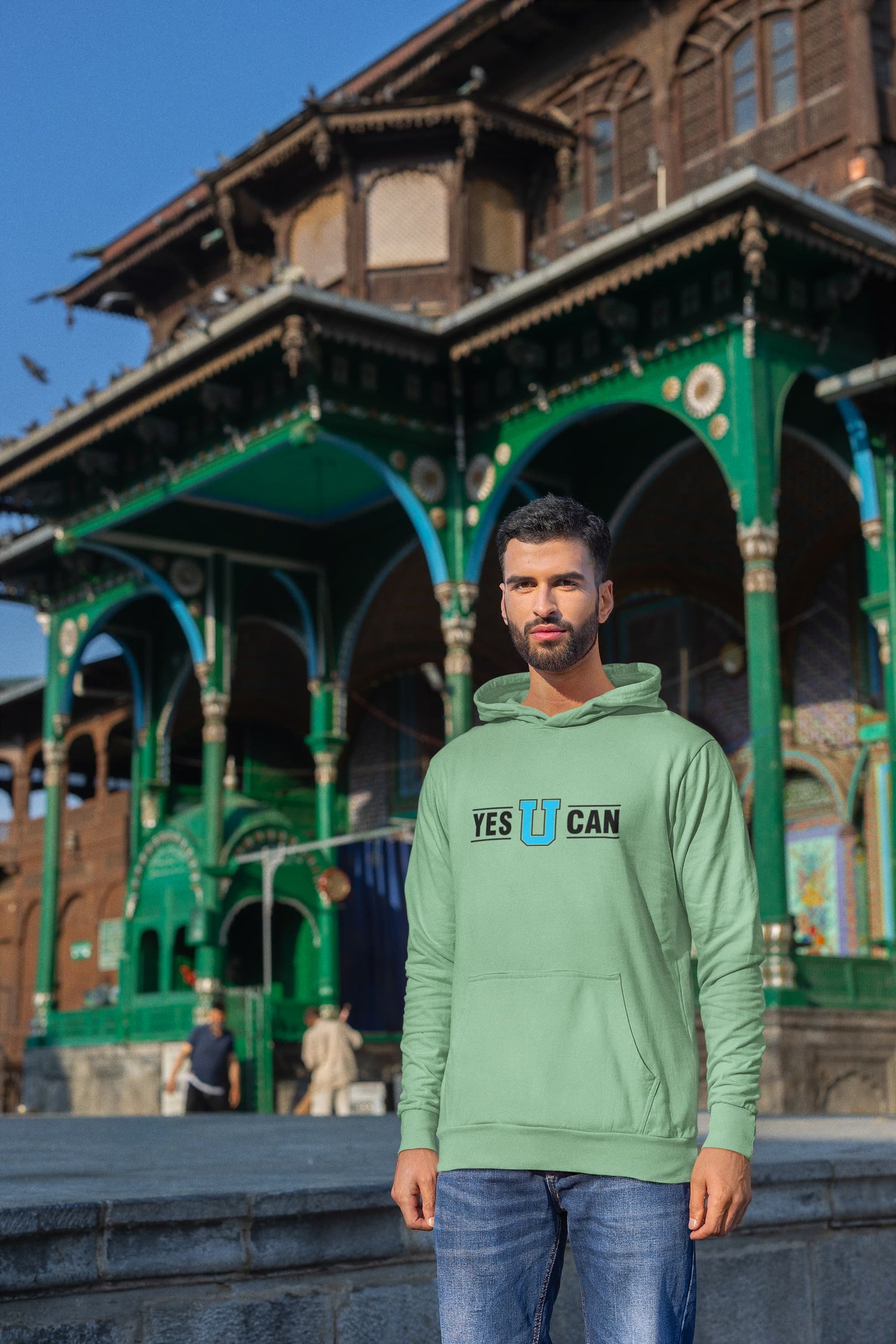 UNISEX MINT GREEN SWEATSHIRT