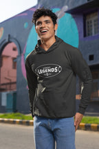 MENS BLACK HOODIES