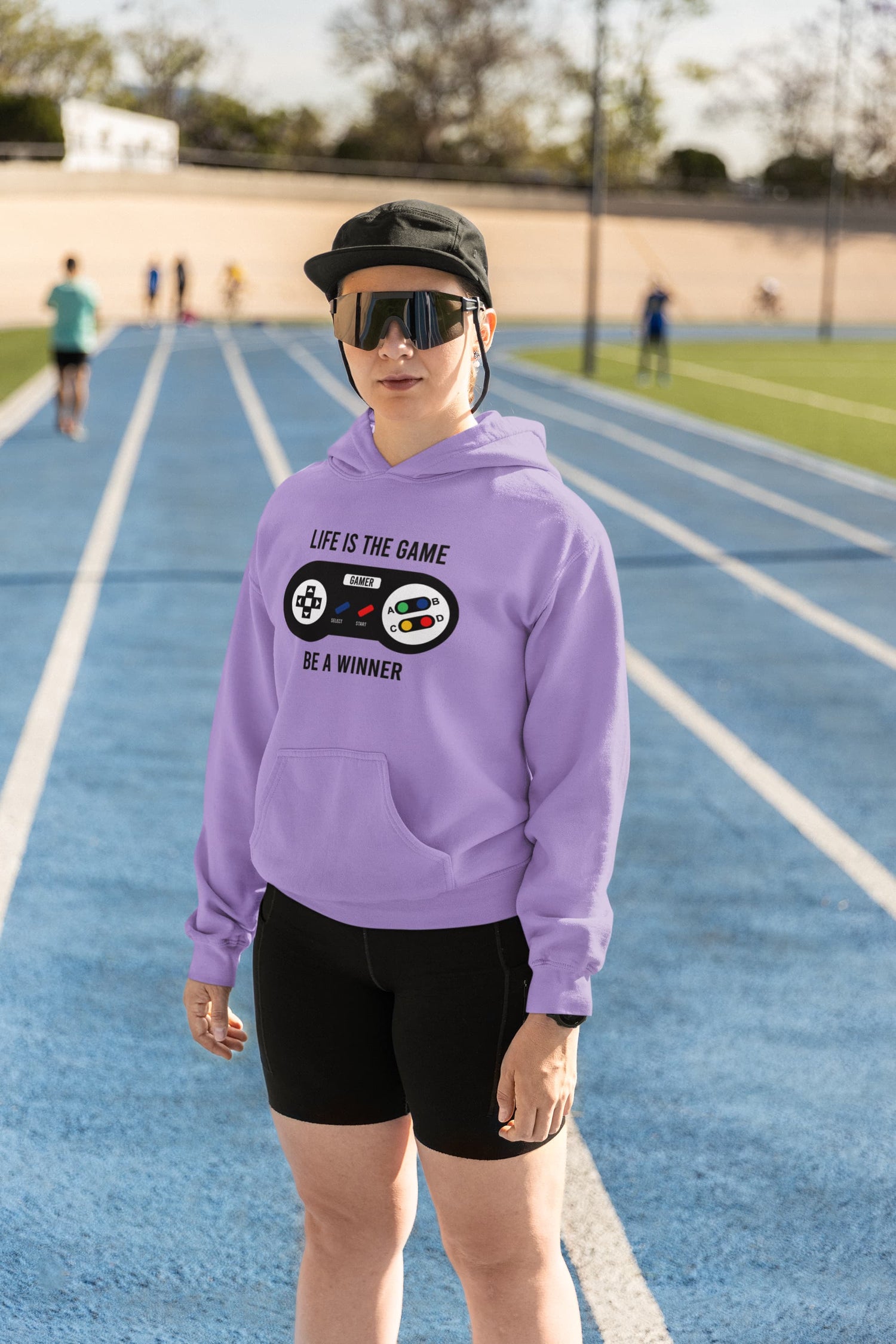 UNISEX IRIS LAVENDER SWEATSHIRT