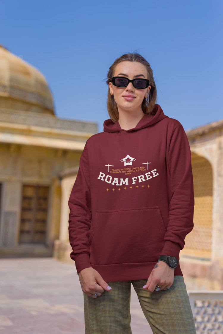 UNISEX MAROON HOODIES