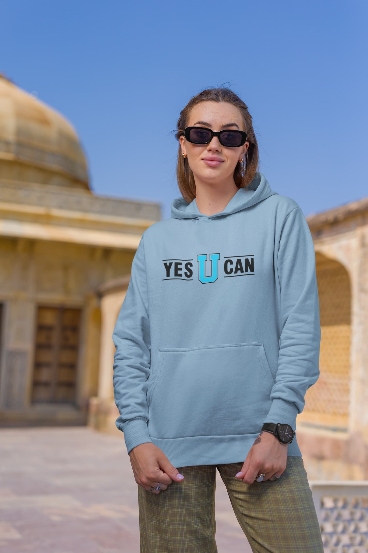 UNISEX BABY BLUE SWEATSHIRT