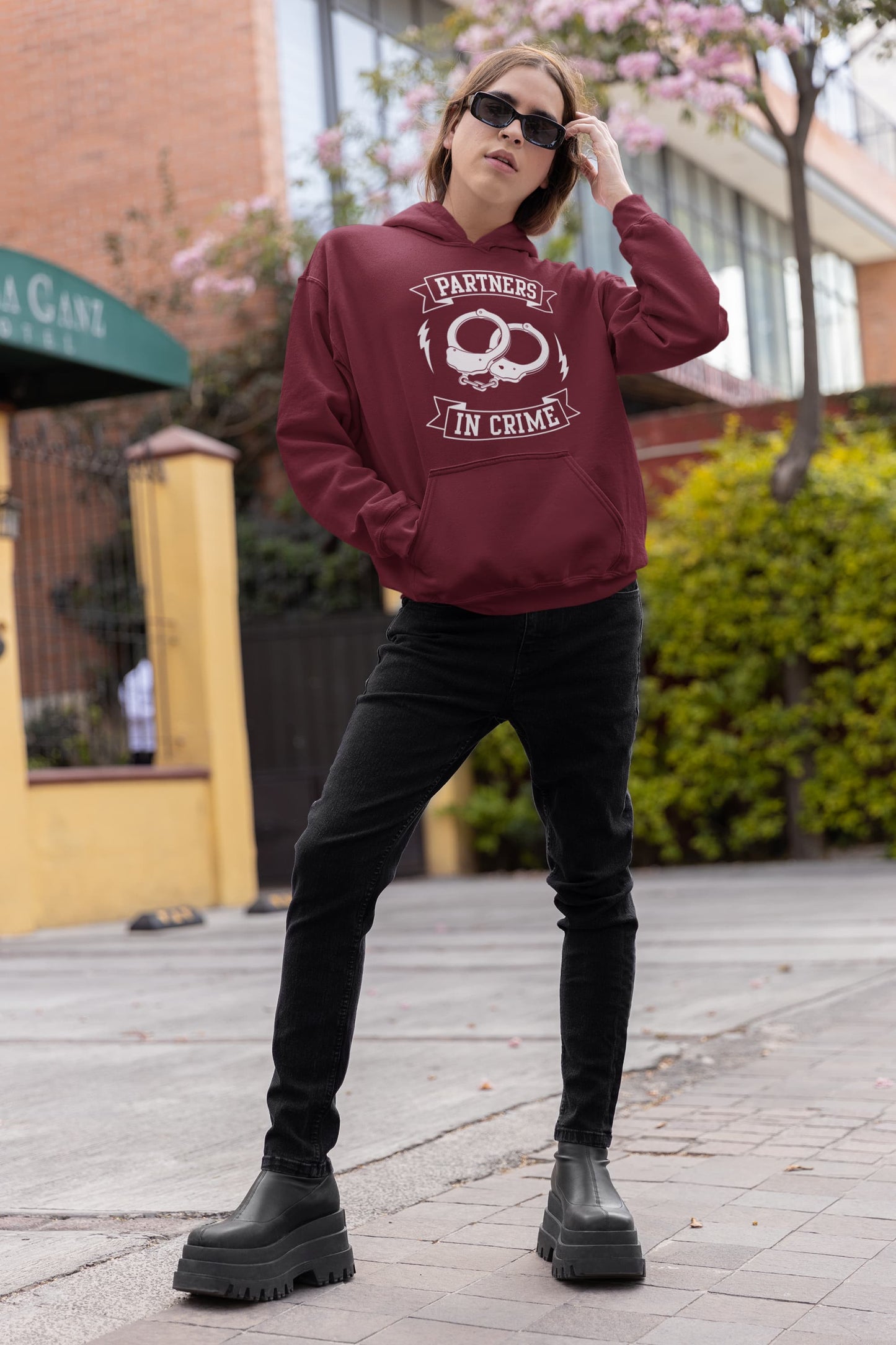 Men's Maroon Hoodies