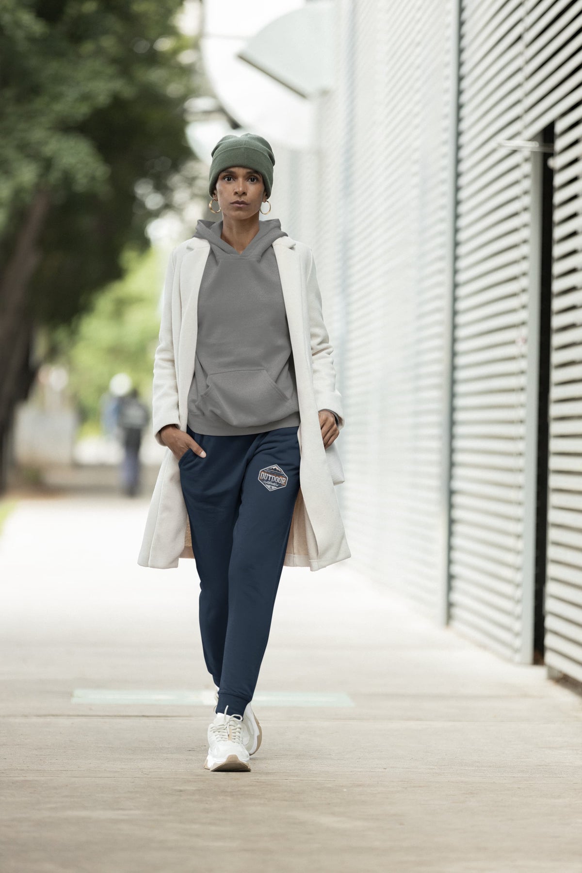 Men's Navy Blue Joggers