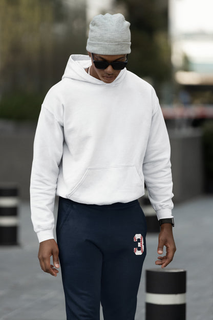 MENS NAVY BLUE JOGGERS 