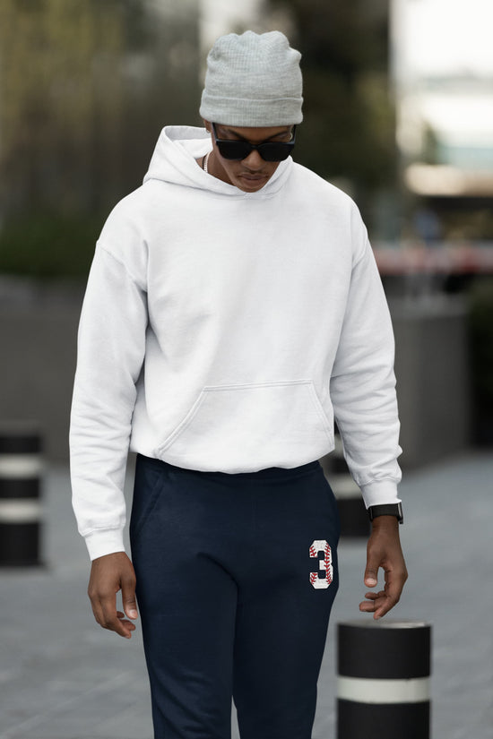 MENS NAVY BLUE JOGGERS 