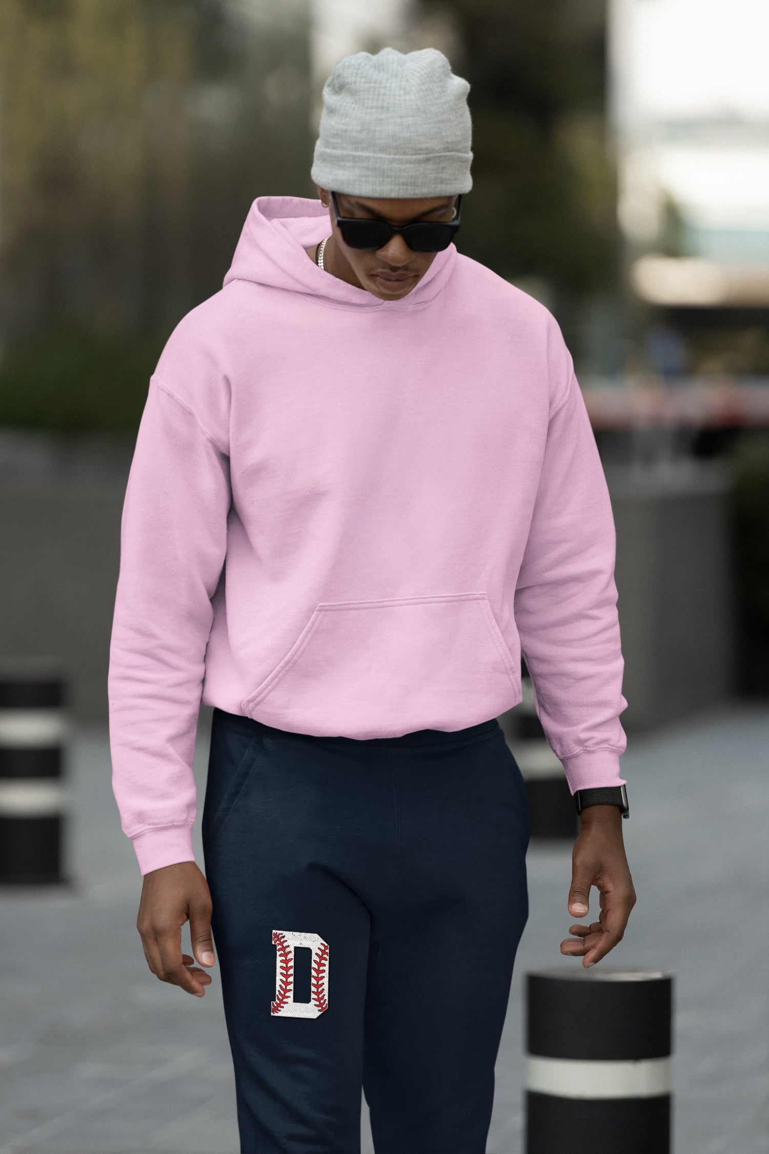 MENS NAVY BLUE JOGGERS