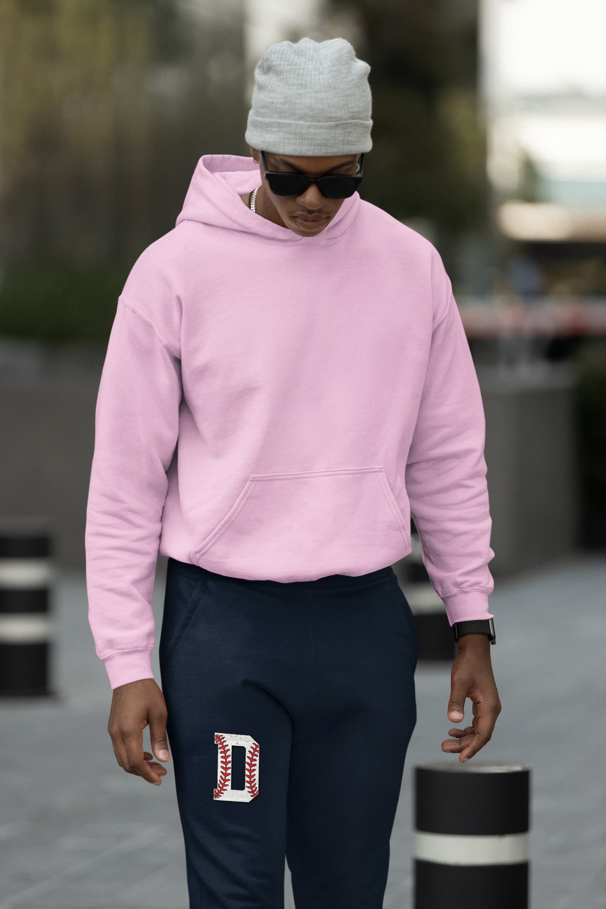 MENS NAVY BLUE JOGGERS