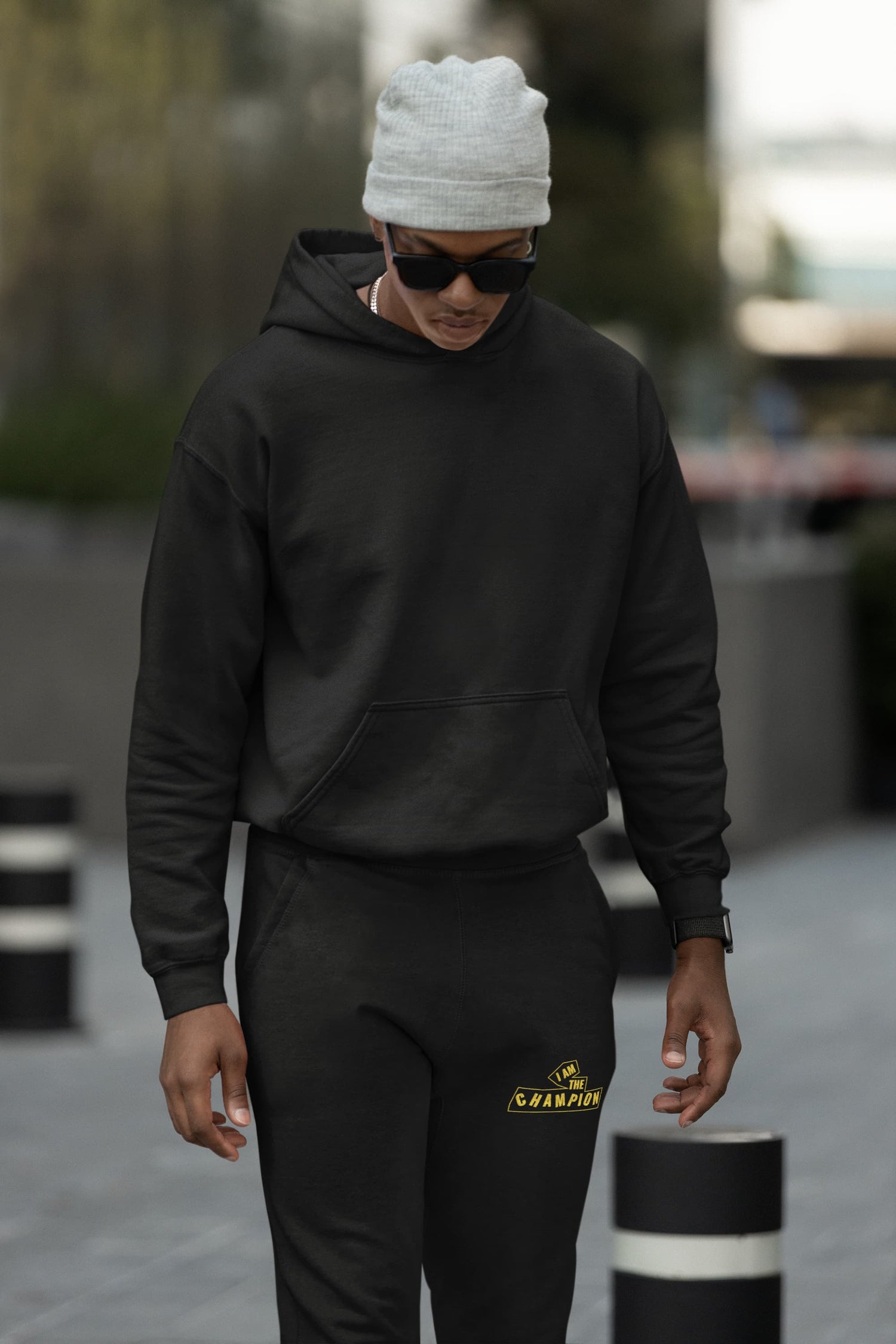 MENS BLACK JOGGERS