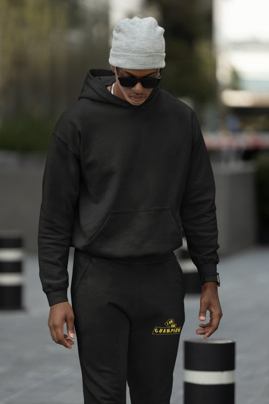 MENS BLACK JOGGERS