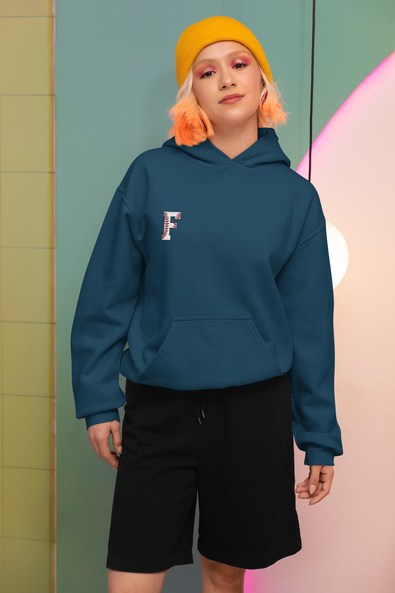 UNISEX NAVY BLUE HOODIES