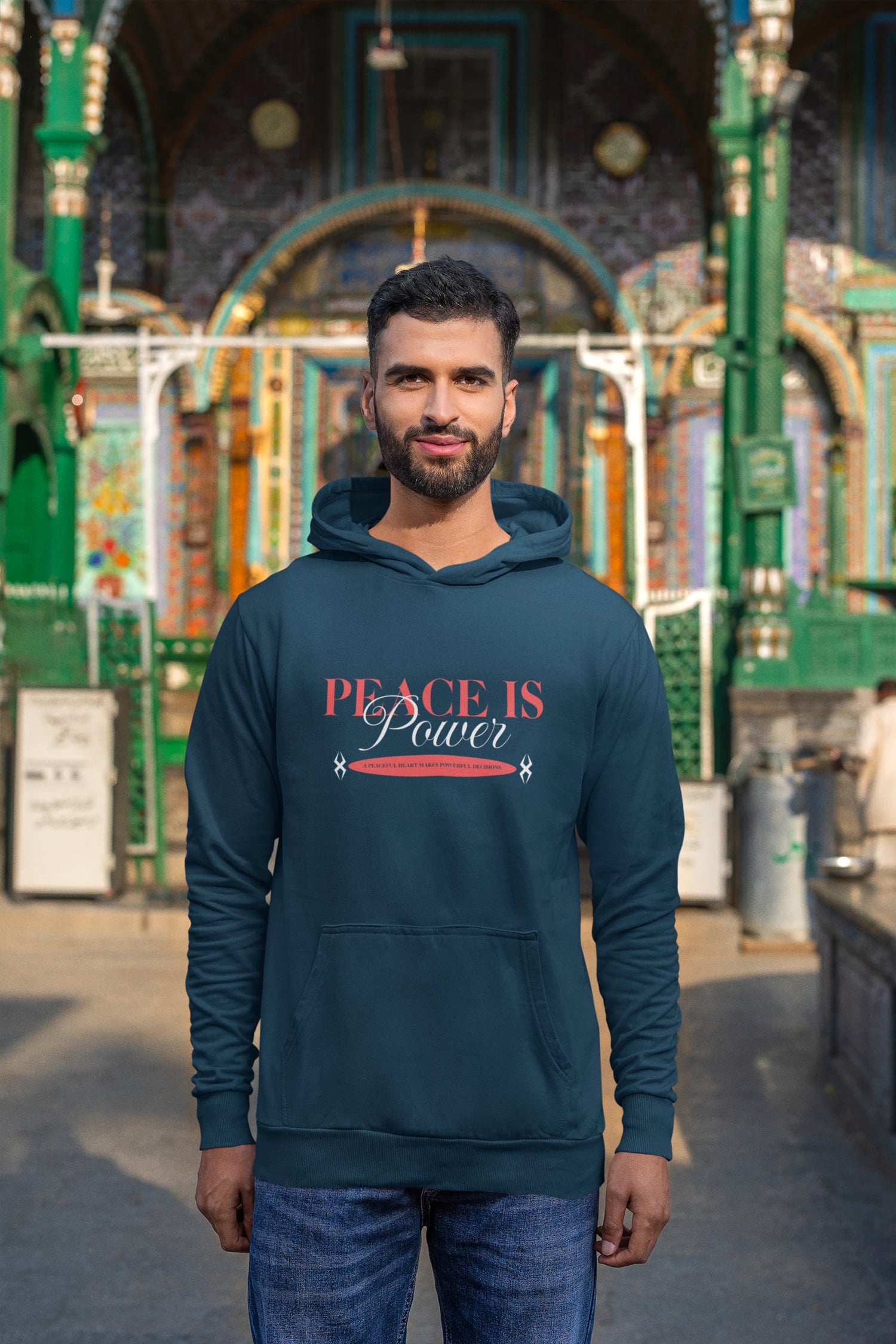 MENS NAVY BLUE HOODIES