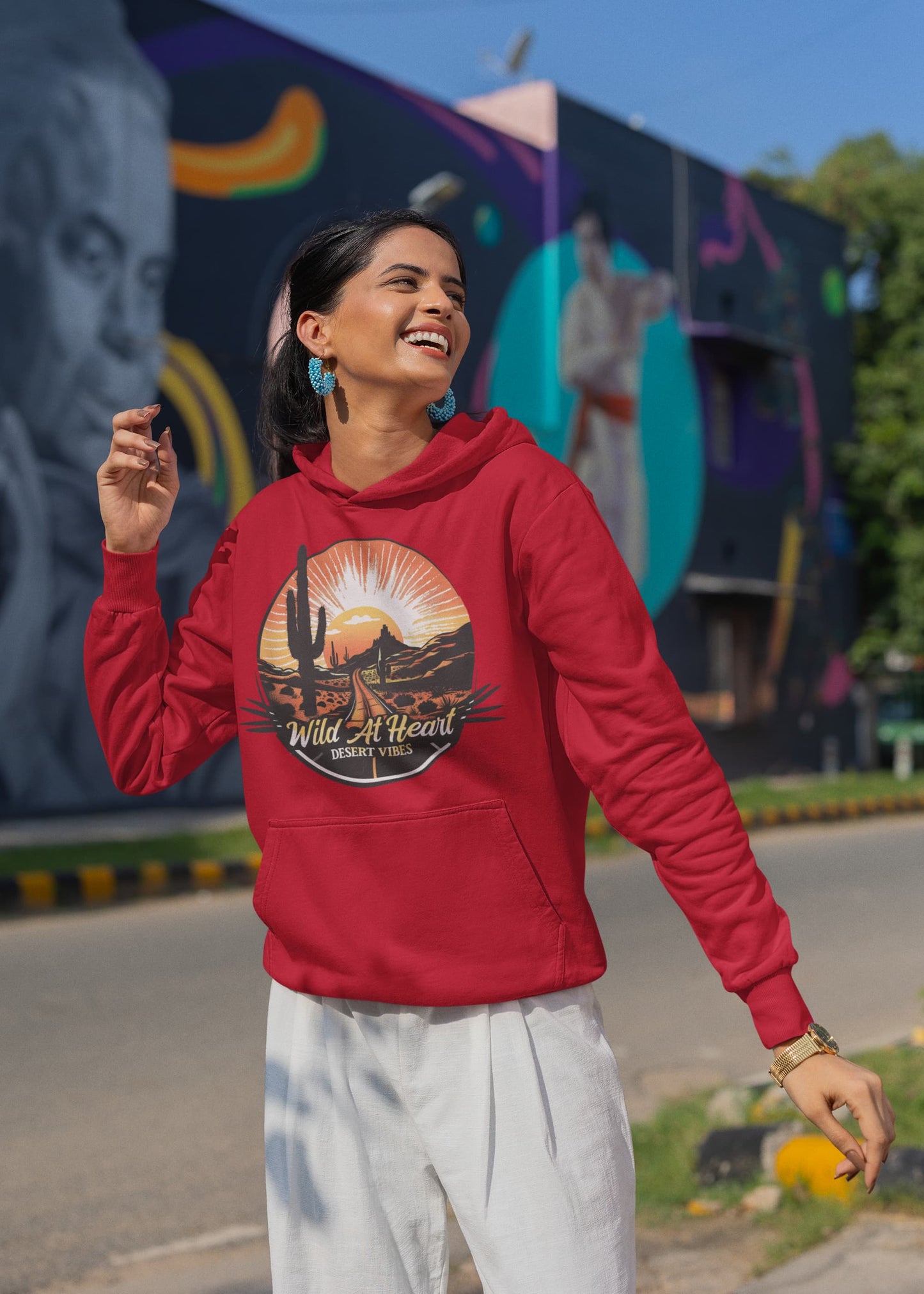 Women's Red Hoodies