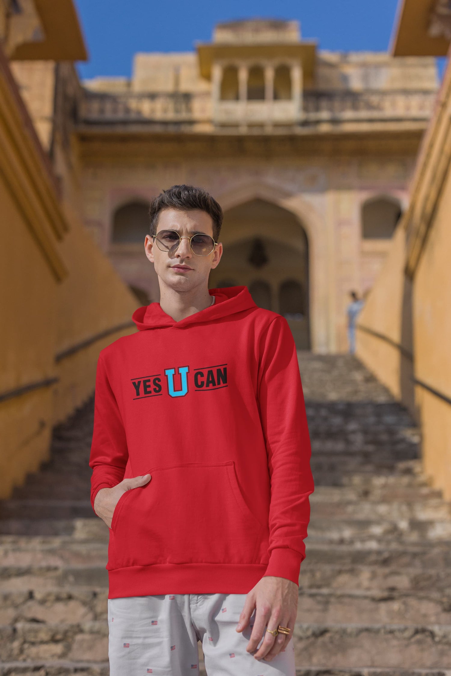 UNISEX RED SWEATSHIRT