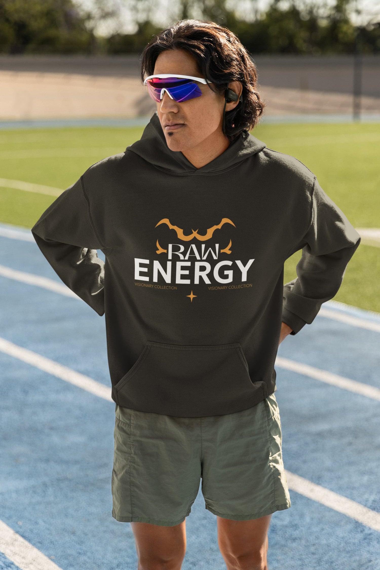 MENS BLACK HOODIES 