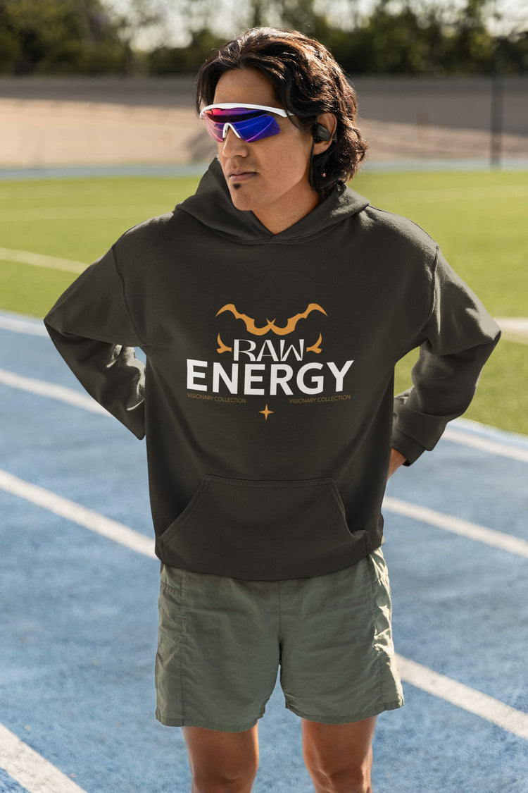 MENS BLACK HOODIES 
