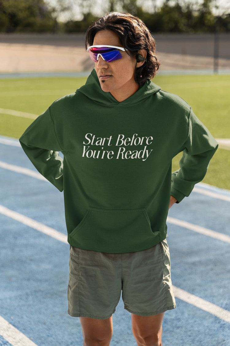 UNISEX OLIVE GREEN HOODIES