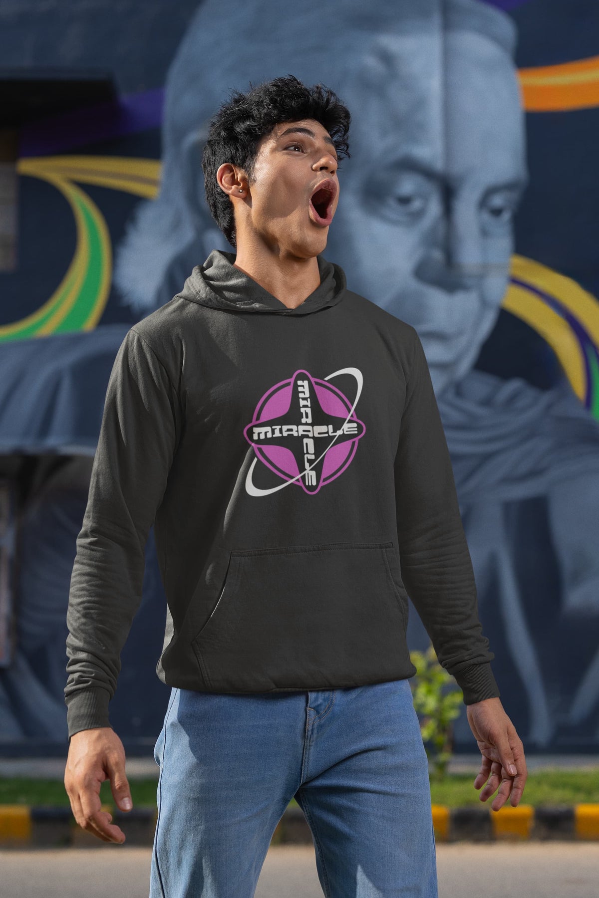 MENS BLACK HOODIES