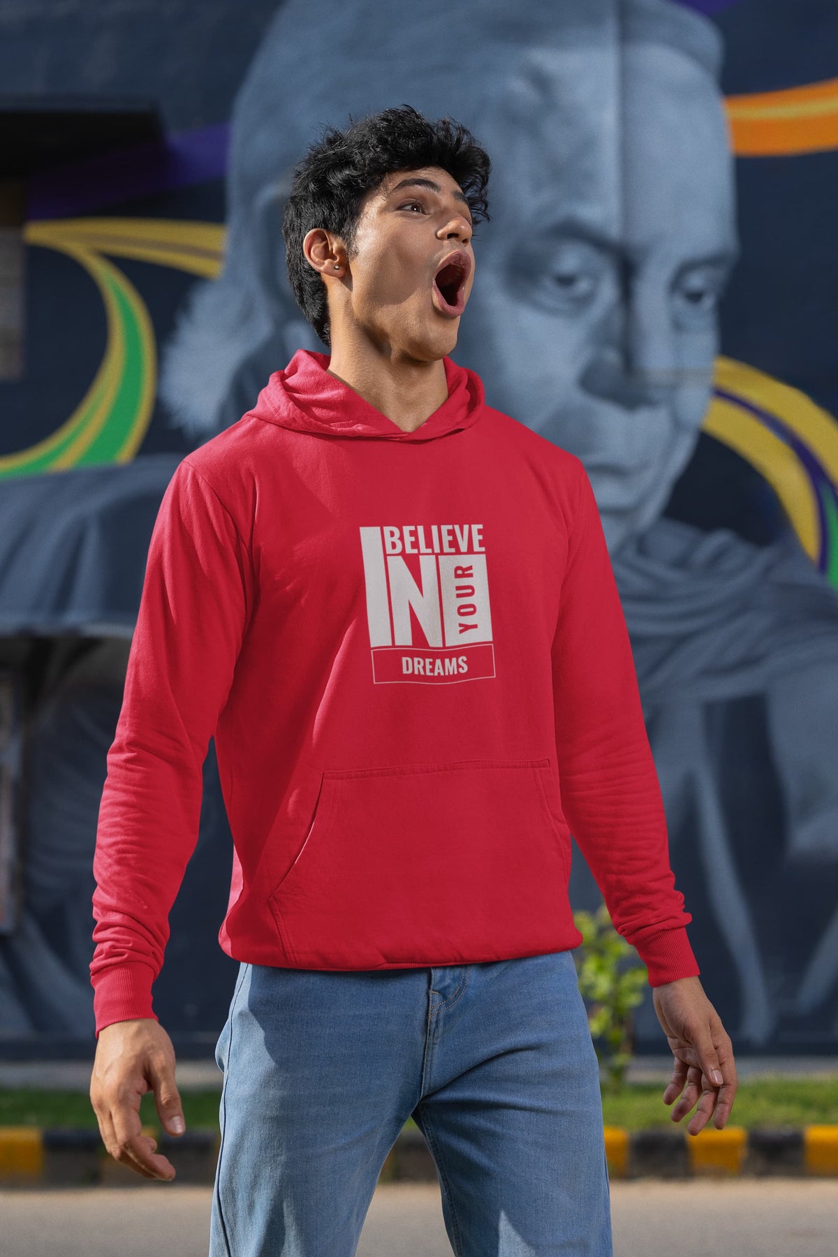 UNISEX RED HOODIES