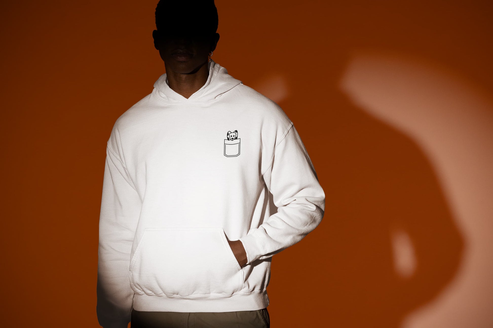 Men's White Hoodies