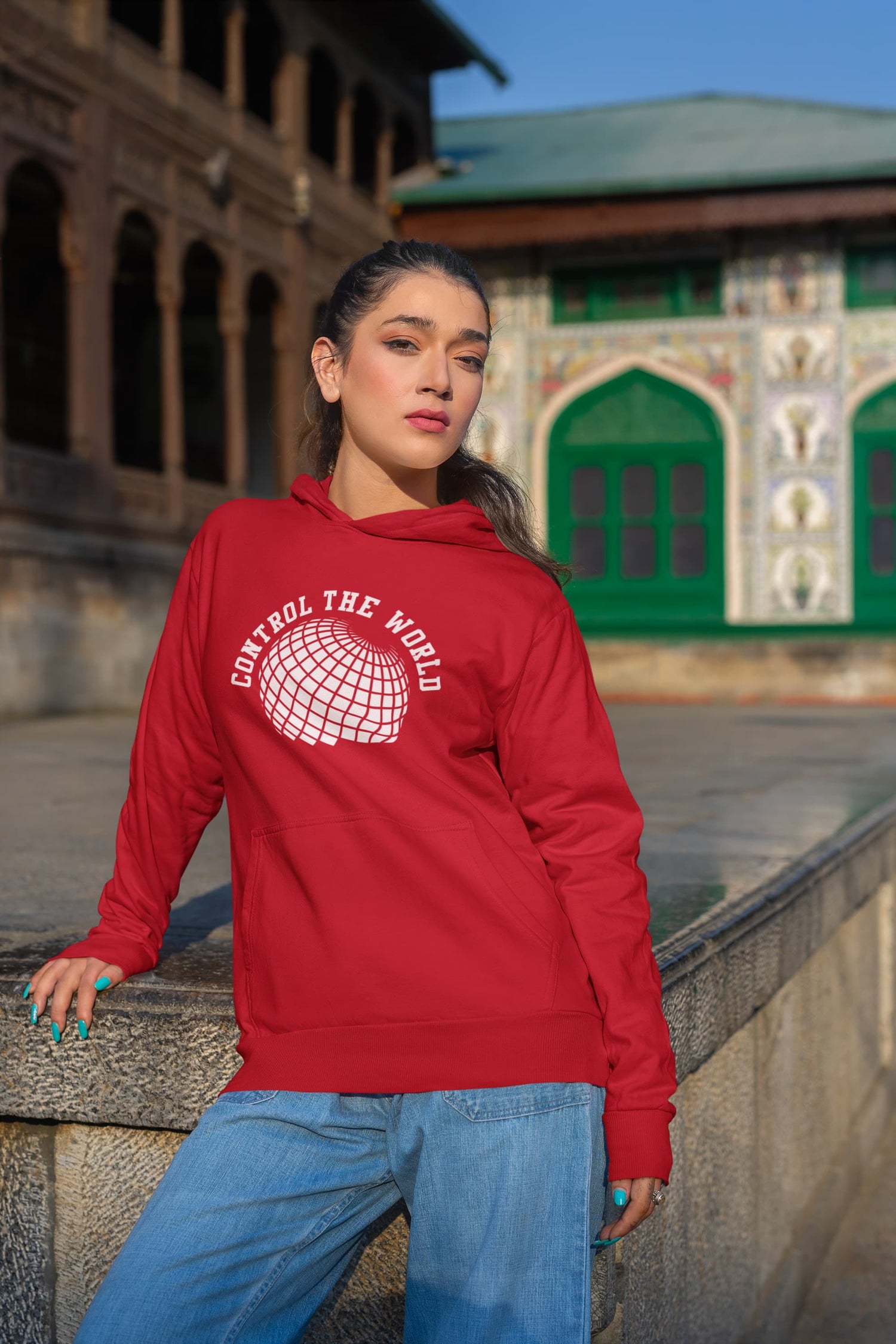 UNISEX RED HOODIES