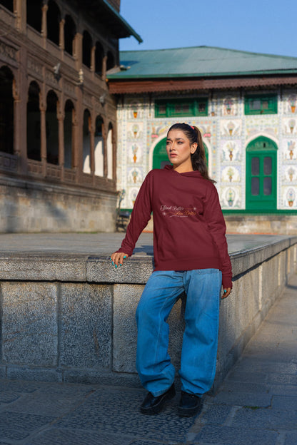 UNISEX MAROON HOODIES