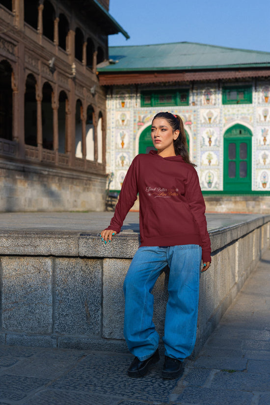 UNISEX MAROON HOODIES