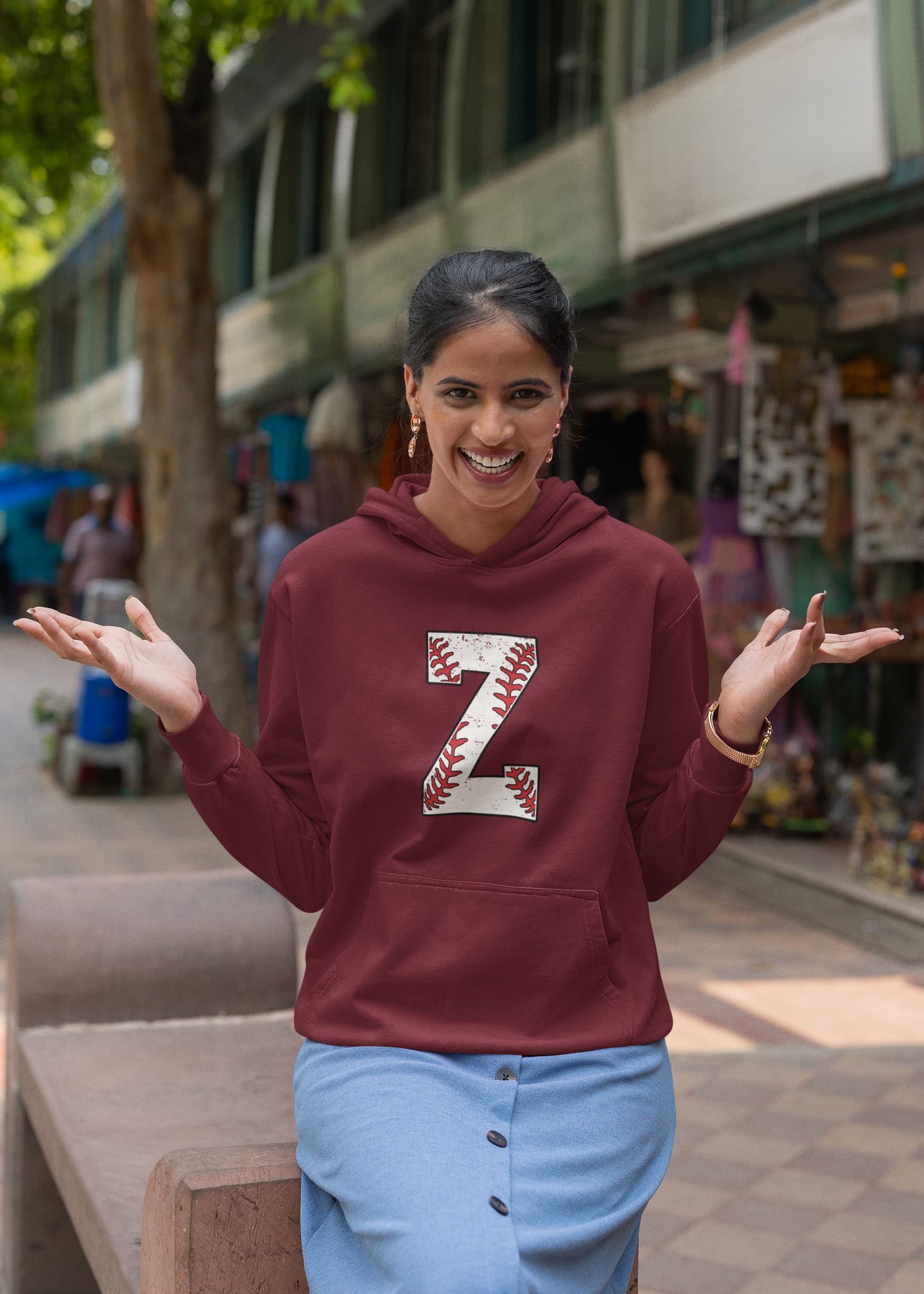 UNISEX MAROON HOODIES