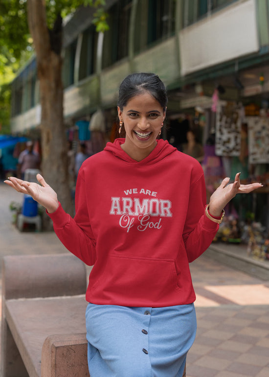 UNISEX RED HOODIES