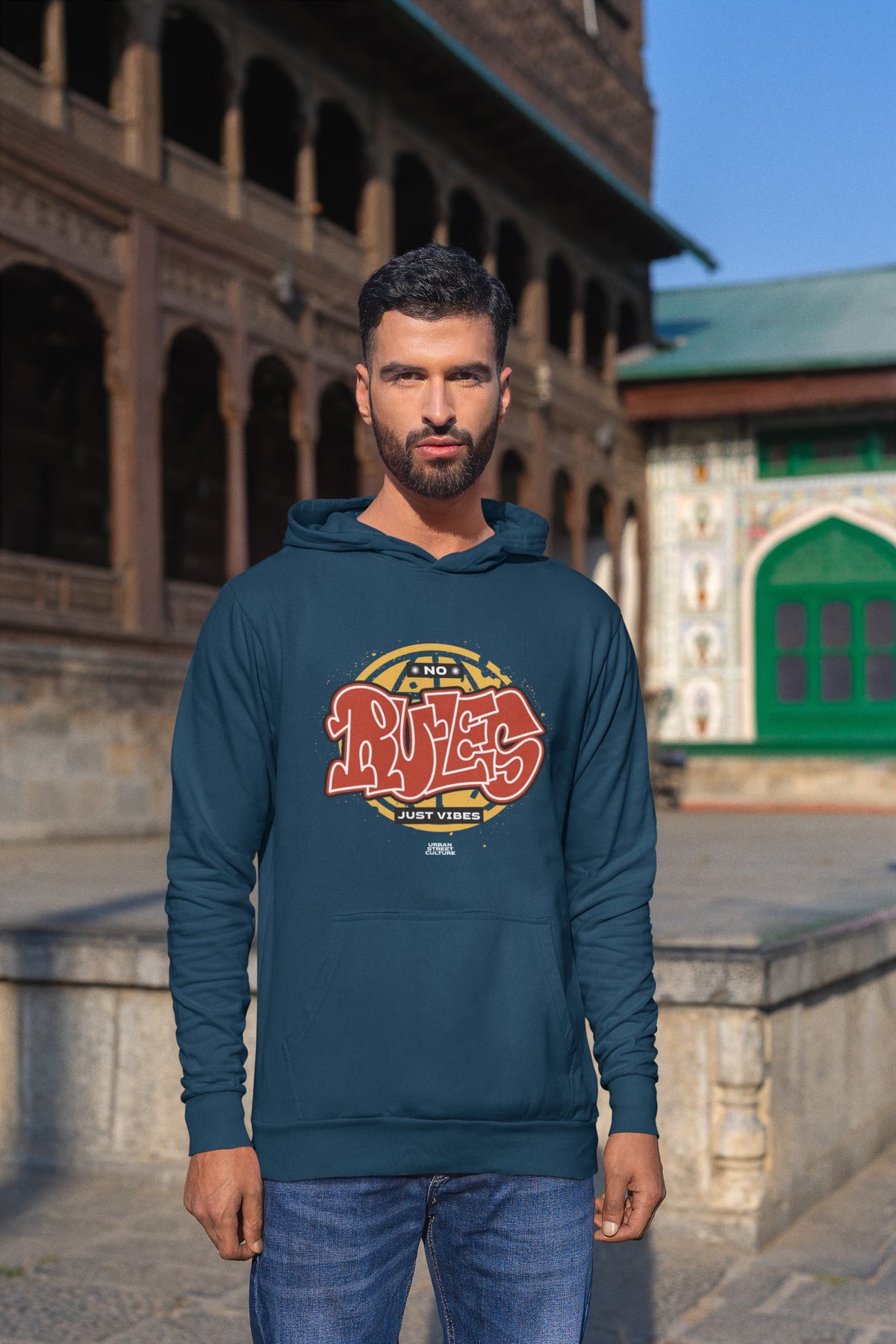 Karavirs® Resolve oversized hoodie for men India