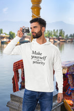 UNISEX WHITE HOODIES