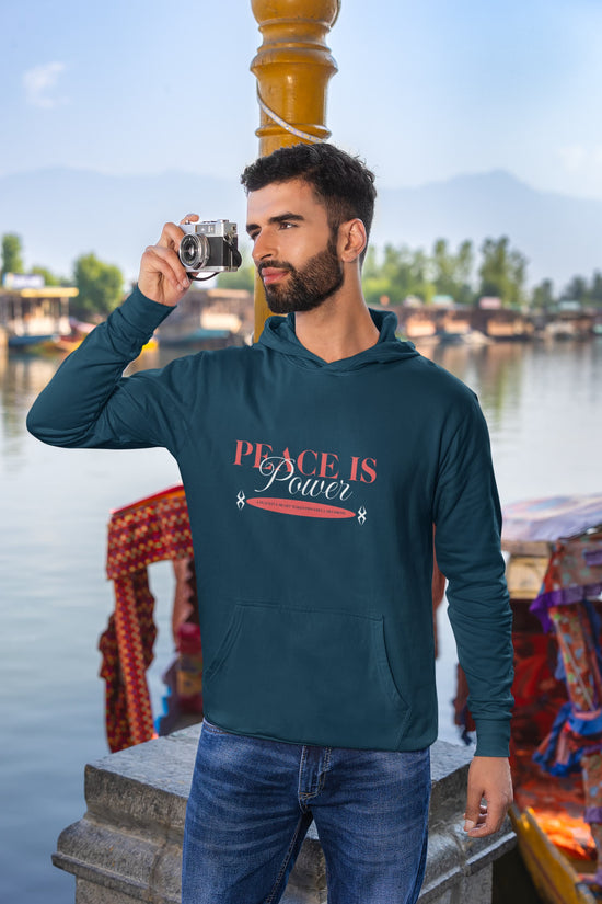 MENS NAVY BLUE HOODIES