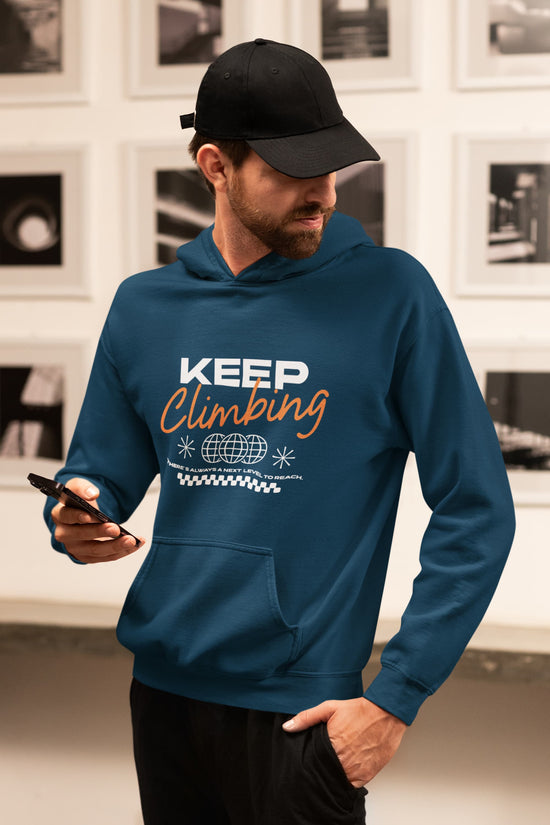 MENS NAVY BLUE HOODIES