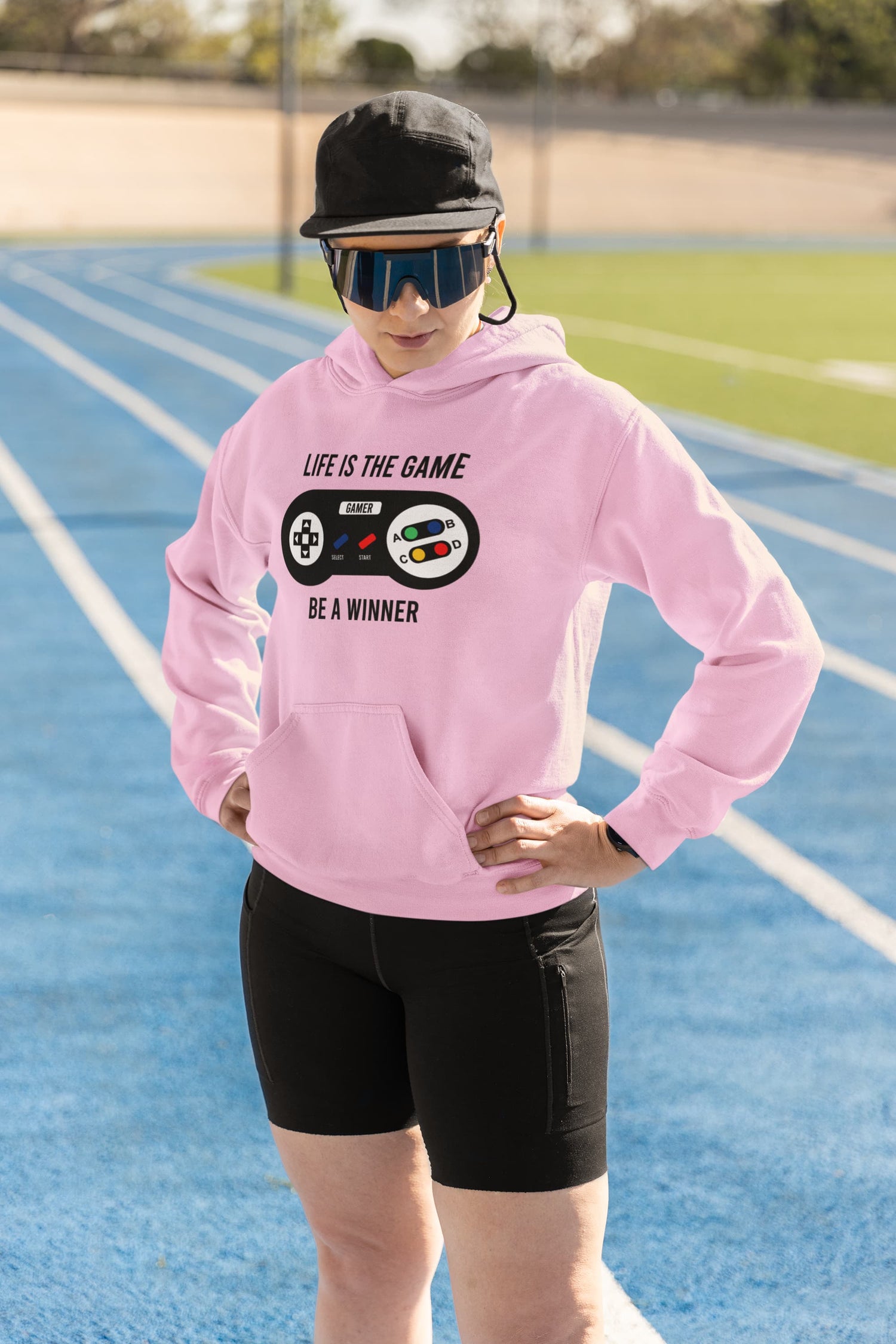 UNISEX LIGHT PINK SWEATSHIRT