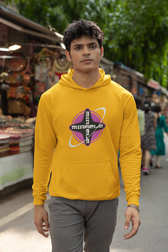 MENS GOLDEN YELLOW HOODIES