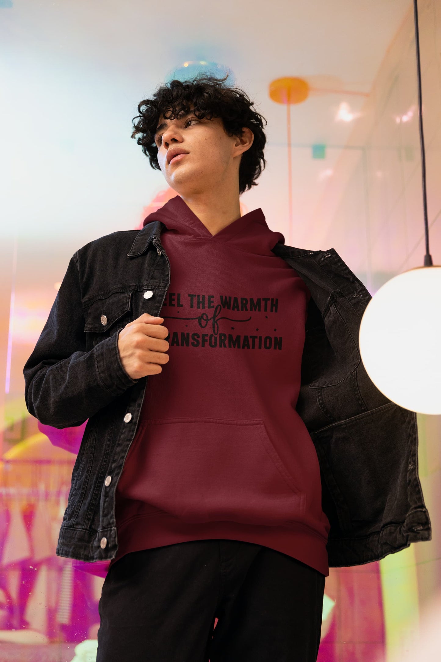 MENS MAROON HOODIES 