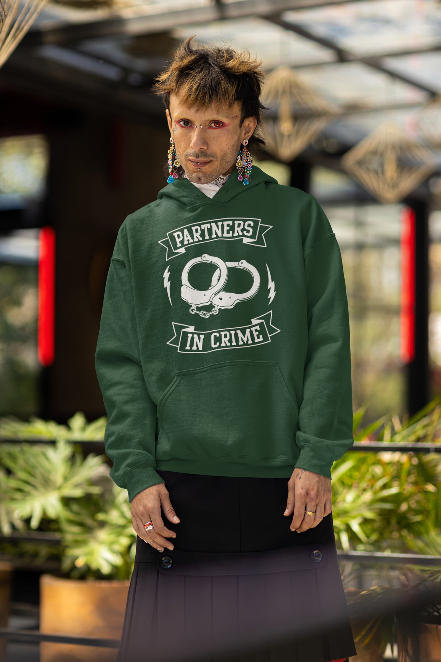 Men's Olive Green Hoodies