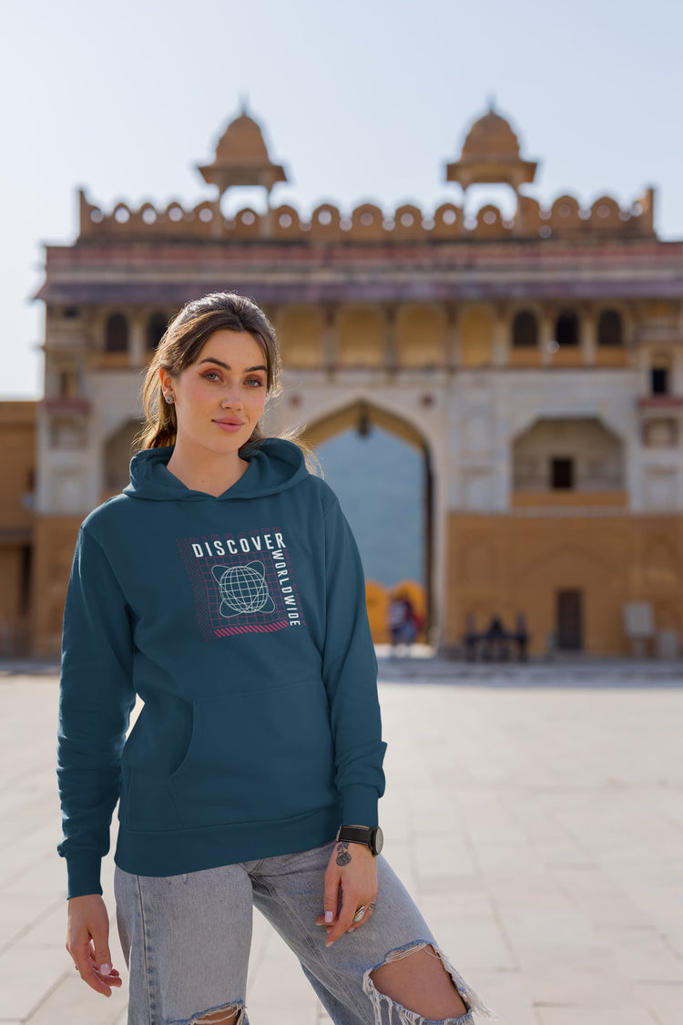 UNISEX NAVY BLUE HOODIES