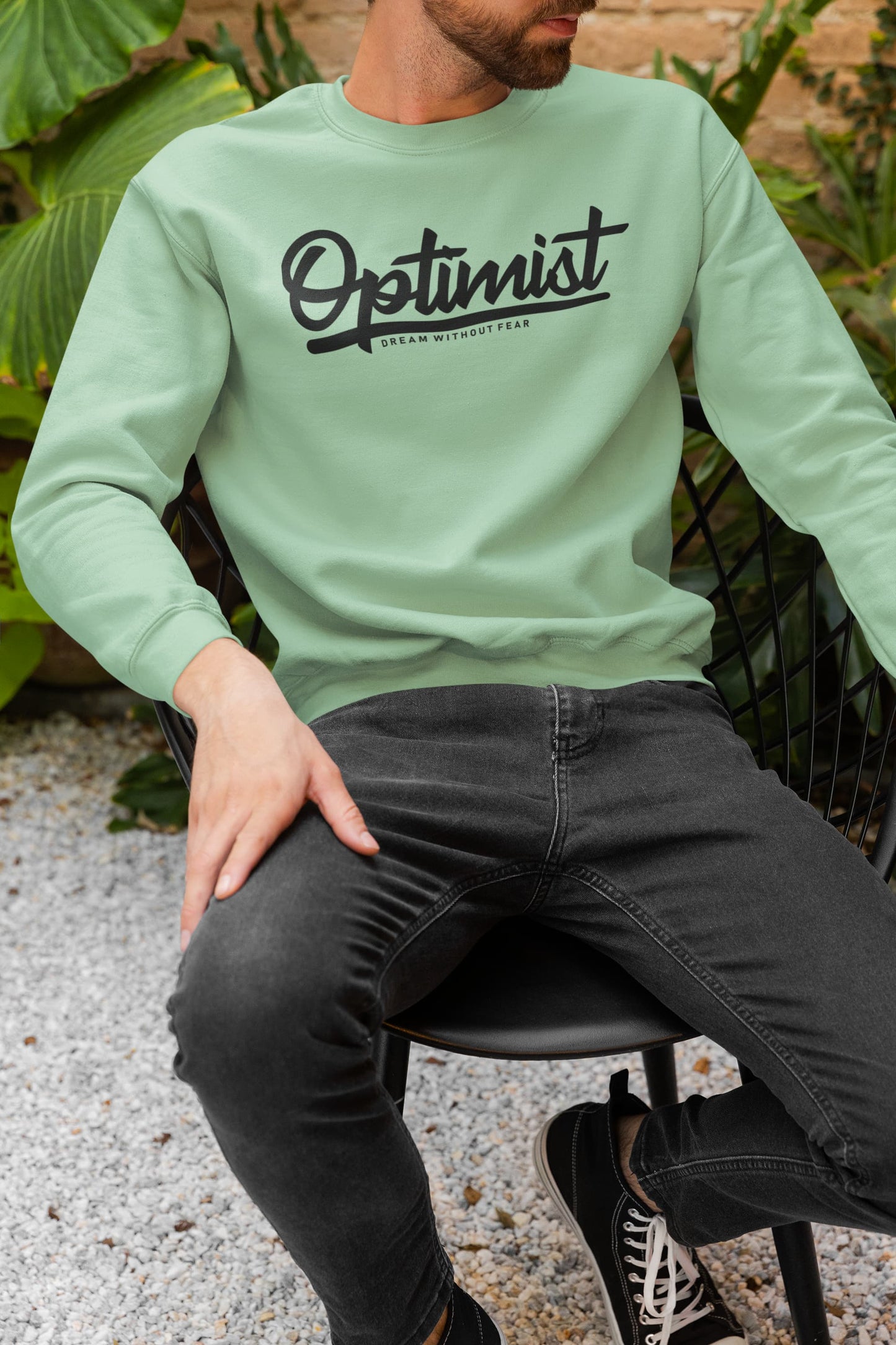 Men's Mint Green Sweatshirts