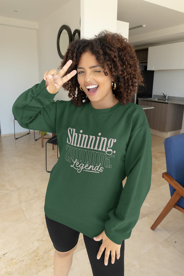 UNISEX OLIVE GREEN SWEATSHIRT
