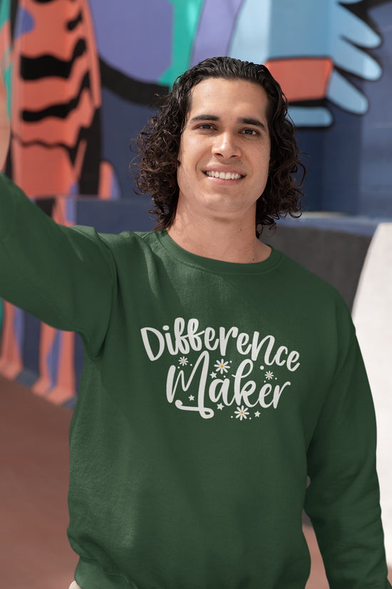 UNISEX OLIVE GREEN SWEATSHIRT