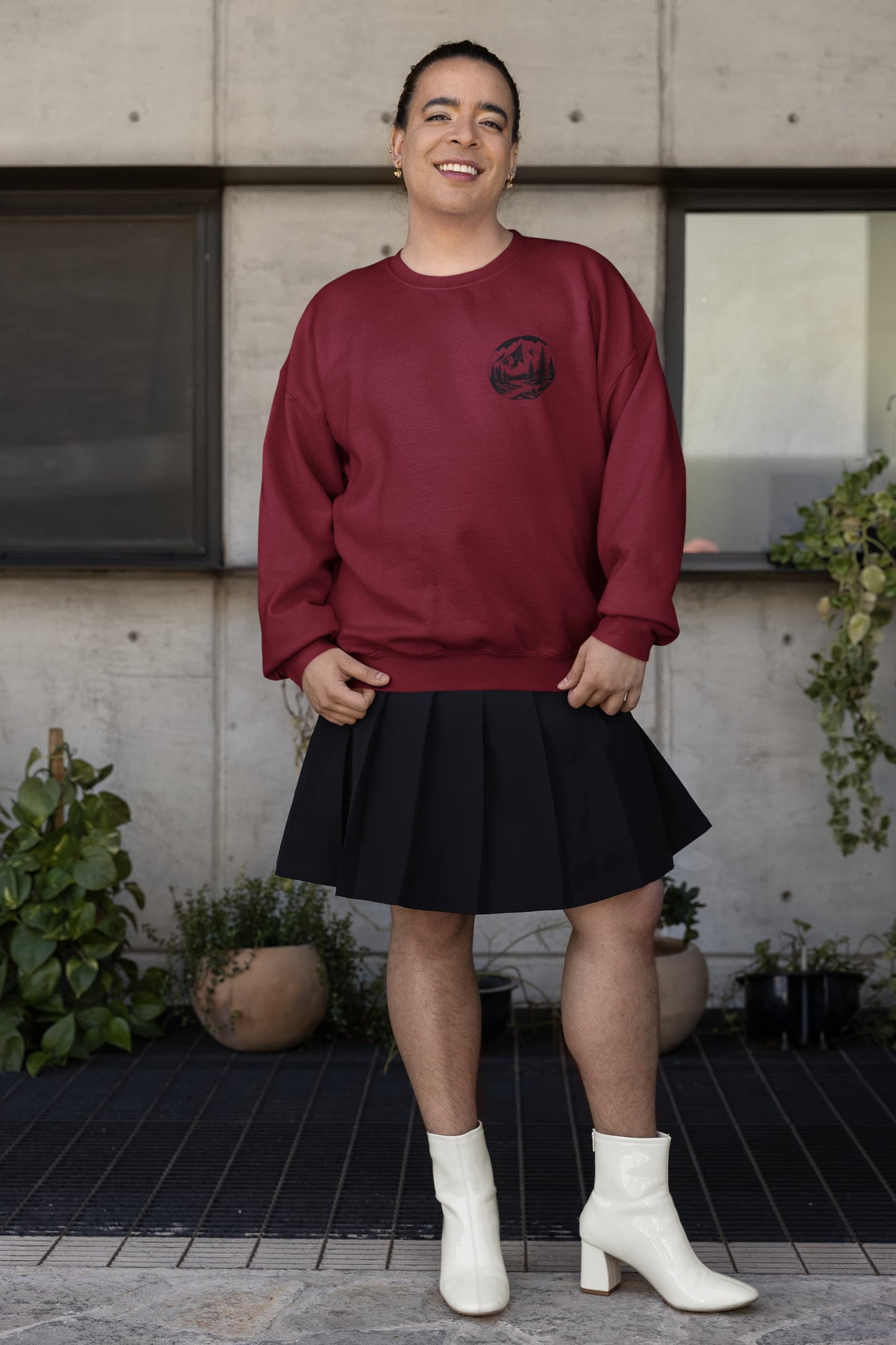 Men's Maroon Sweatshirts